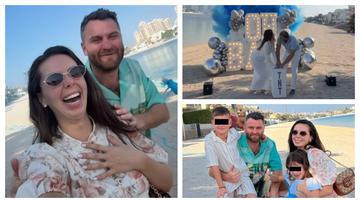 Georgiana Lobonț, în culmea fericirii! Vedeta a dat vestea cea mare direct de pe plaja din Dubai: „Am aflat, o să fim din nou...”