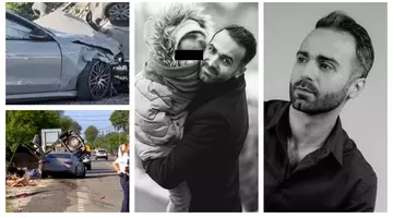 Cine este George, bărbatul care și-a pierdut viața în accidentul din Bălești, județul Gorj! În urma lui a rămas o fetiță