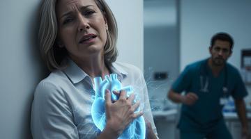 Pare infarct, dar nu este. Noul test de sânge care poate detecta „sindromul inimii frânte” înainte de o procedură invazivă