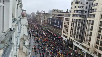 Proteste în Capitală organizate de federația „Solidaritatea Sanitară”. Ce vor sindicaliștii