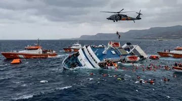Feribot cu 267 pasageri, scufundat aproape de Cipru. Zeci de persoane, moarte sau dispărute