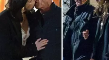 Actorul celebru, sărut pasional în plină stradă cu moldoveanca misterioasă care i-a pus capac. Este mai tânără decât fiica lui