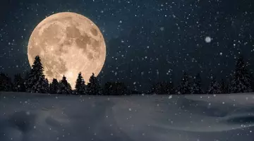 Luna Plină din Leu pe 1 februarie. Ce aduce Luna Zăpezii