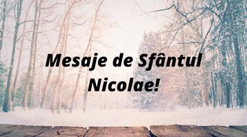 Mesaje şi felicitări de Sfântul Nicolae. Cele mai frumoase urări de trimis pe Facebook, WhatsApp sau SMS