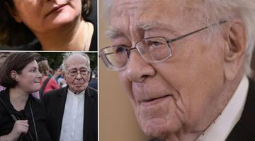 Război total pe moștenirea lui Mihai Șora, la 3 ani de la moartea lui. Copiii și văduva filosofului au ajuns să se lupte în instanță. Luiza Șora avea doar 40 de ani când s-a căsătorit cu regretatul om de cultură, iar el avea 98! Ce detalii din intimitatea familiei au ieșit la iveală, după moartea lui