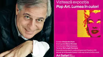 Alexandre Eram, despre cultură, Pop Art și România de azi: „Nu este suficient să avem valori. Trebuie să știm și să le povestim. Să le promovăm”