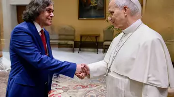 Mircea Cărtărescu s-a întâlnit cu Papa Leon al XIV-lea: „Un moment unic”, pe care n-aș fi crezut să-l trăiesc vreodată