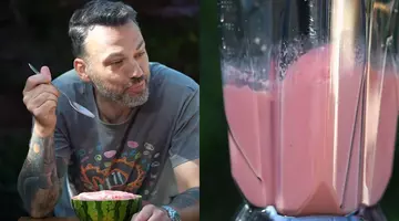 Chef Ștefan Popescu dezvăluie rețeta sorbetului de pepene. Desertul răcoritor care se prepară în doar câteva minute