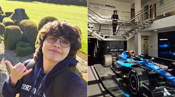 La 25 de ani, o ingineră din România dezvoltă un model de inteligență artificială pentru echipa de Formula 1 Williams: „Îmi place foarte mult să merg la muncă”