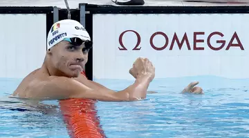 David Popovic e campion european în proba de 100 metri liber, după o cursă fantastică, în care a stabilit un nou record al competiției