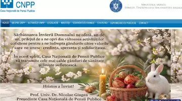 Site-ul Casei de Pensii îi întâmpină pe români cu „Paște fericit”, deși suntem în august. Ce spune instituția