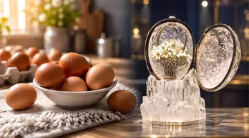 Cum a ajuns un aliment bogat în proteine să inspire o bijuterie Fabergé de 26 de milioane de euro creată pentru țarul Alexandru al III-lea. Pe 9 octombrie sărbătorim Ziua Mondială a Oului