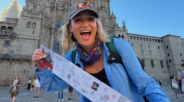 Carmen Negoiță a mers 400 de kilometri pe Camino Portughez: „Am fost emoționată, am plâns”