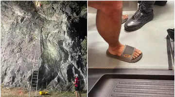 Un tânăr a escaladat stâncile din Munții Banatului în papuci și pantaloni scurți și a rămas blocat la 20 de metri înălțime: „Inconştienţă, teribilism, nepăsare”