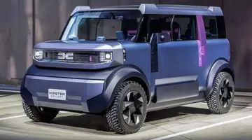 Dacia Hipster, „o cutie cool pe roți”, văzută pe străzi, la Paris.  Poate fi condusă de la 16 ani și va costa maxim 13.000 de euro
