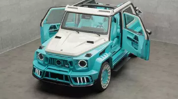 Cum arată SUV-ul german arogant, cu 800 de cai putere, decapotabil și cu uși care se deschid invers