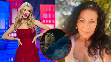 Momentul în care Andreea Bălan a fost împinsă în piscină de Elena Cârstea, în direct, la TV. Artista nu a uitat incidentul stânjenitor