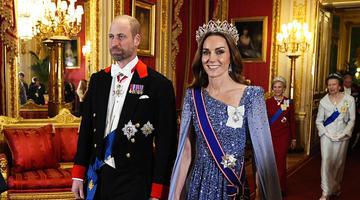 Kate Middleton a strălucit cu cea mai mare tiară purtată vreodată. Prințesa de Wales a făcut furori la banchetul în cinstea președintelui Germaniei