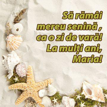 Felicitare Ecard La Multi Ani Marina Unica Ro