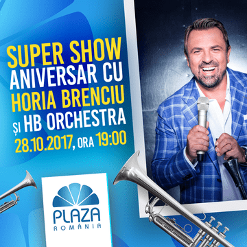 Horia Brenciu și HB Orchestra: spectacol extraordinar la Plaza România