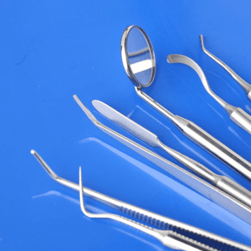 (P) Ustensile din trusa specialistului: instrumentarul stomatologic