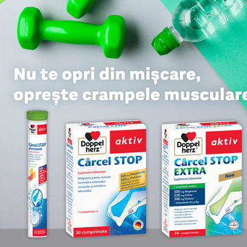 Nu te opri din mișcare, oprește crampele musculare!