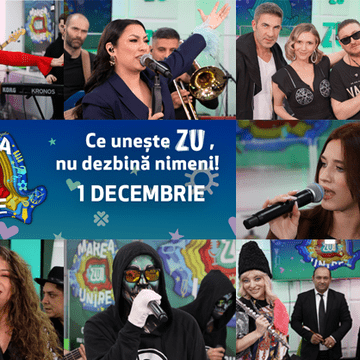 „Ne vedem la Marea Unire ZU, de 1 decembrie, la Radio ZU !”
