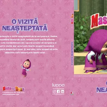 O vizită neașteptată, figurină - Ediția nr. 1 (Masha și Ursul)