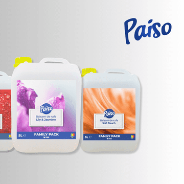 Paiso, producător român de detergenți, te învață diferența între parfumul de rufe și balsamul de rufe