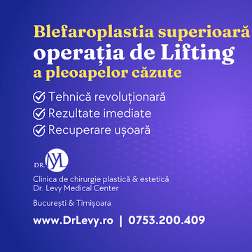 Tu știai asta? Blefaroplastia superioară este operația de Lifting a pleoapelor