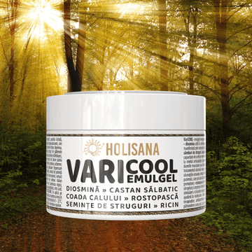 Varice și Picioare Umflate? VariCool Emulgel de la Holisana poate fi soluția!