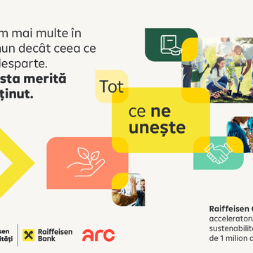 Raiffeisen Comunități, acceleratorul de ONGuri în sustenabilitate cu granturi totale de 1 milion de euro