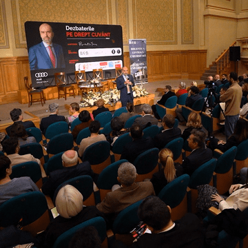 Juriști, medici, politicieni, jurnaliști și economiști, la prima ediție a Dezbaterilor „Pe Drept Cuvânt”: discuții vibrante, cu miez, despre teme de mare actualitate pentru societatea românească