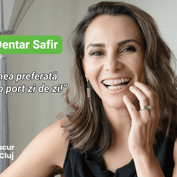 Aparatul dentar din safir – bijuteria discretă care îți transformă zâmbetul