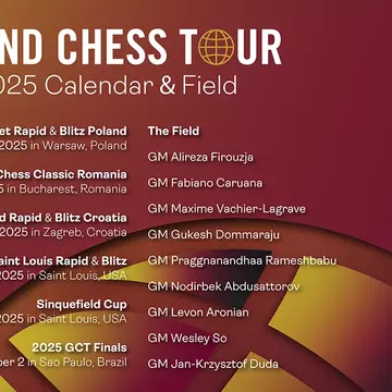Revine Grand Chess Tour în România: Bucureștiul se transformă în capitala mondială a șahului
