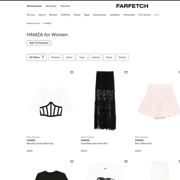 Atelier Hamza, listat oficial pe Farfetch – un vis de patru ani devenit realitate