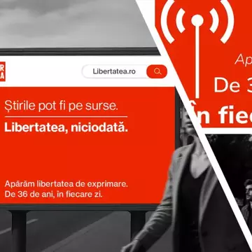 Libertatea marchează 36 de ani, printr-o campanie de brand care reafirmă rolul esențial al presei: „Apărăm libertatea. De 36 de ani, în fiecare zi”