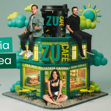 Radio ZU transformă Tucano Coffee - Academiei  în ZU CAFE