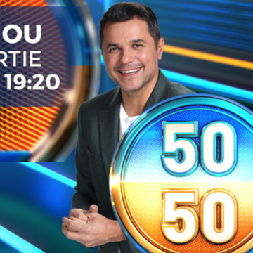 Un nou sezon al emisiunii concurs 50/50 începe cu ediții speciale dedicate meciului Turcia- România