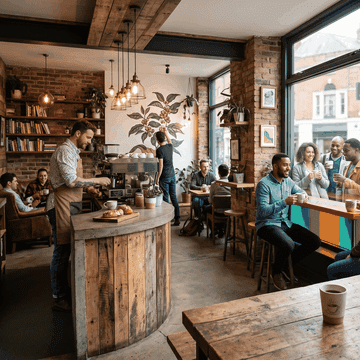 Cafenele independente vs. lanțuri: cum câștigă diferențierea prin design propriu