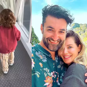 Smiley și Gina Pistol, vacanță cu Josephine în Italia. Imagini savuroase cu cei trei