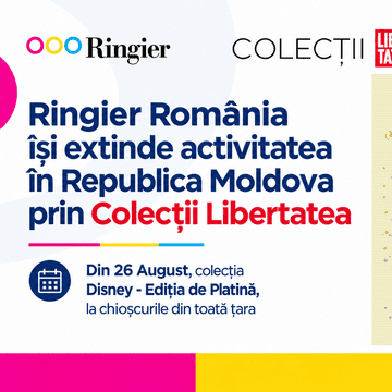 Ringier România își extinde activitatea în Republica Moldova și lansează colecția Disney - Ediția de Platină