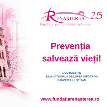 Fundația Renașterea împlinește 25 de ani de activitate și continuă tradiția Iluminării în Roz