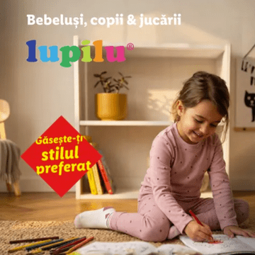 Lidl îi ajută pe părinți să pregătească garderoba de toamnă: al doilea articol Lupilu la jumătate de preț