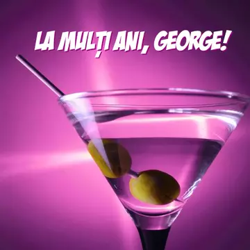 La multi ani, George!