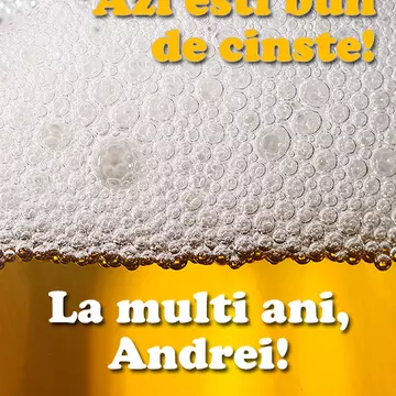 La multi ani, Andrei!