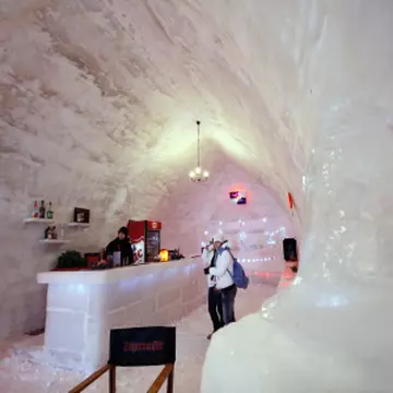 Vacanta intre cuburi de gheata, la Balea Lac