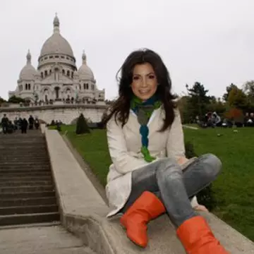 Oana Frigescu, de mână cu Alexandra prin Paris 