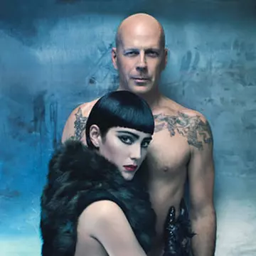 Bruce Willlis si Emma Heming - un pictorial provocator