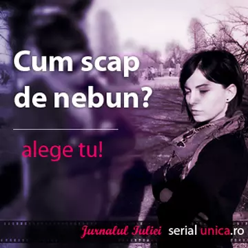 Jurnalul Iuliei (X): Cum scap de nebun?